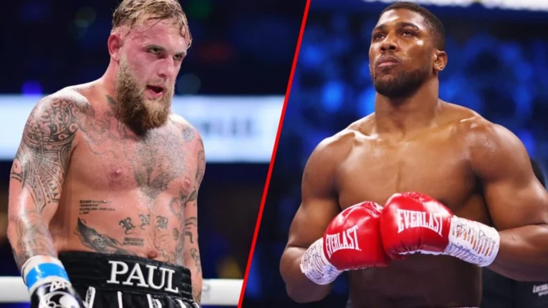 Jake Paul Anthony Joshua